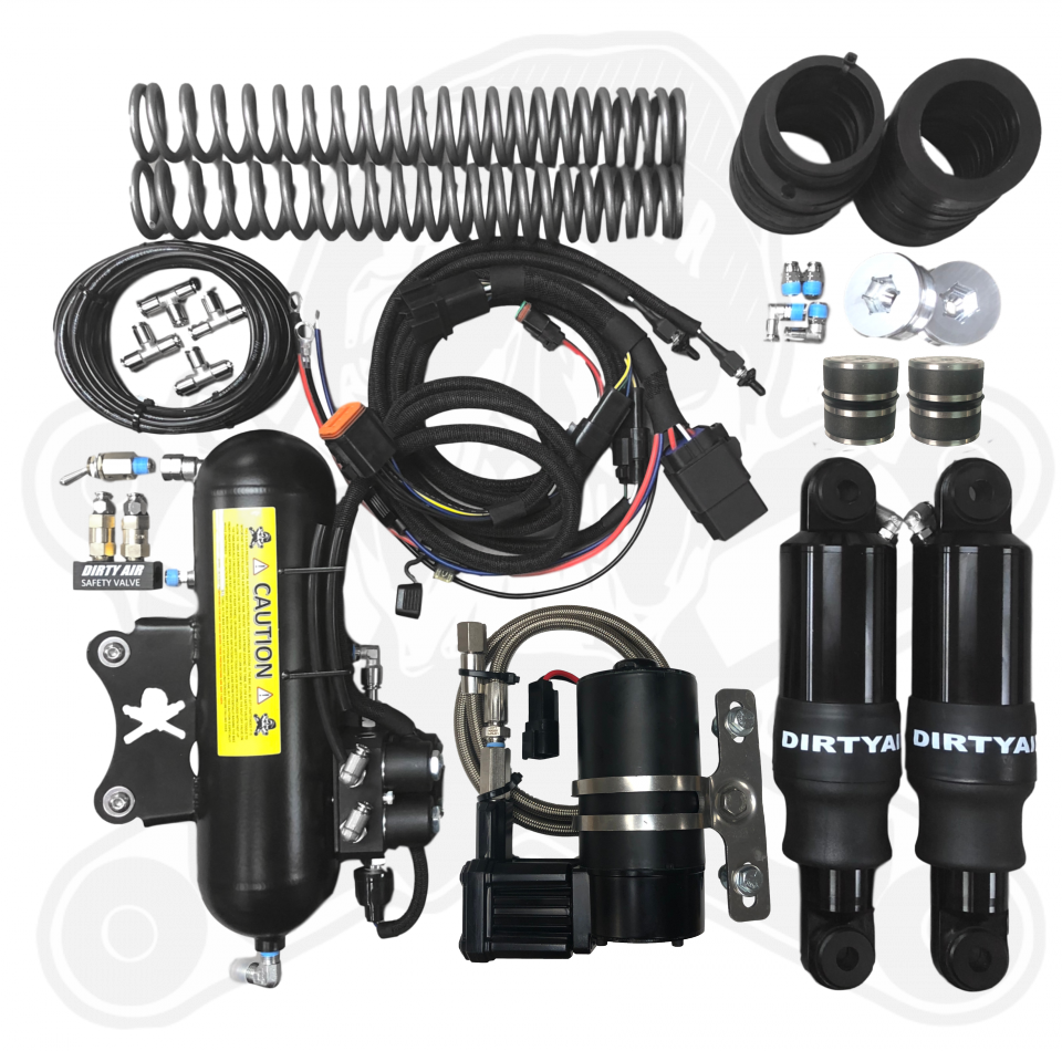 DIRTY AIR "STEALTH" Fast Front+Rear Air