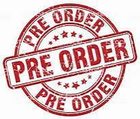 Pre Orders!