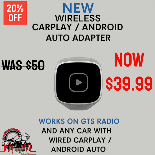 Wireless CarPlay/Android Auto Adapter for GTS