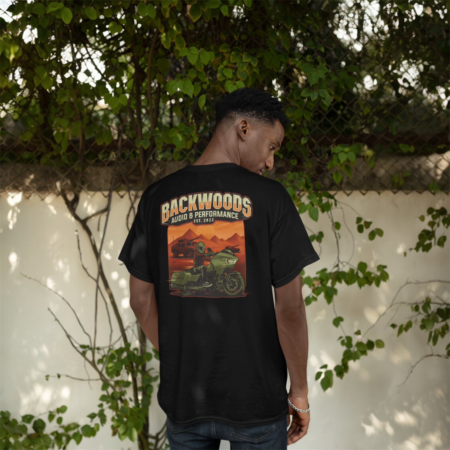 Military Appreciation Backwoods Audio S/S T-shirt