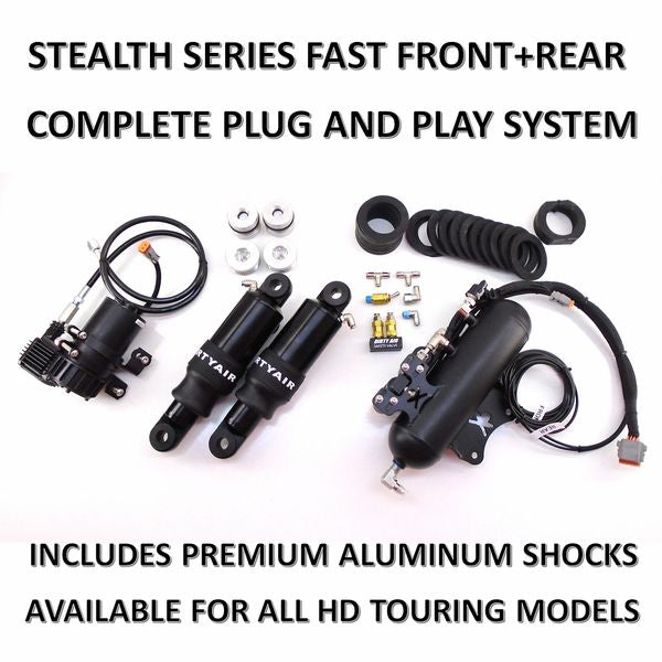 DIRTY AIR "STEALTH" Fast Front+Rear Air